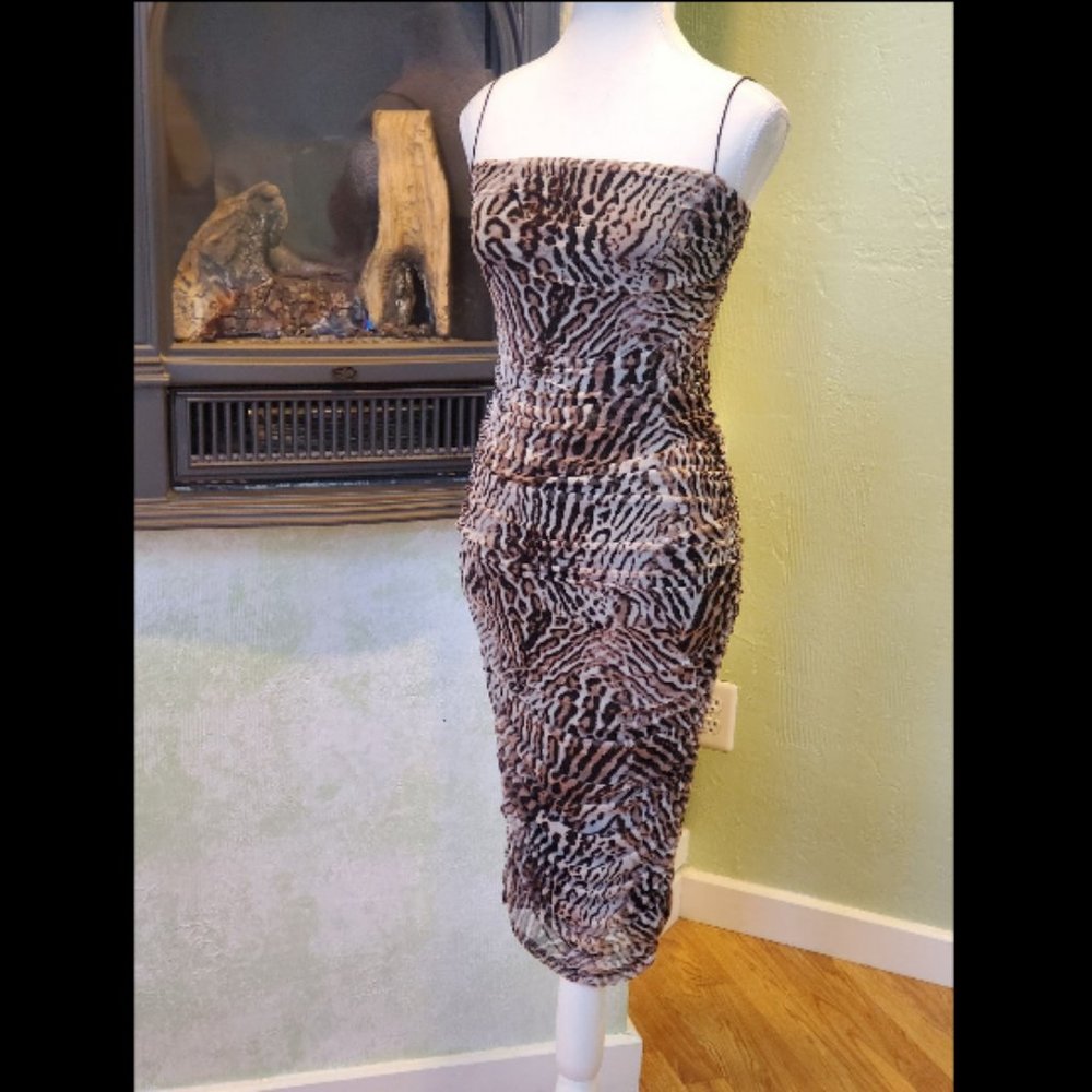 Windsor Midi Leopard Dress